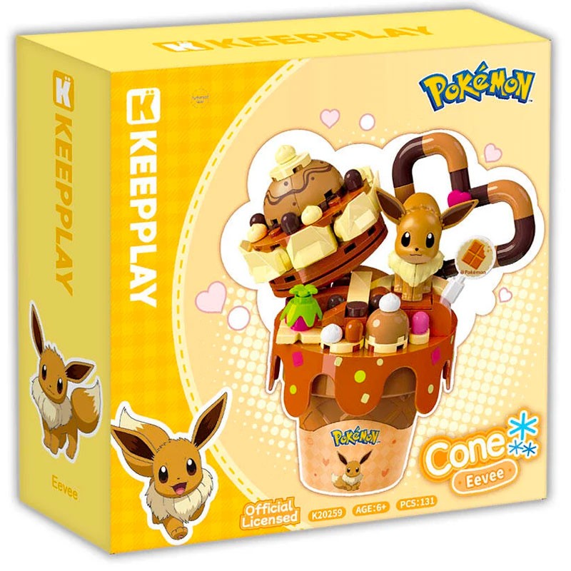 Kit à monter Evoli Pokemon Keeppley