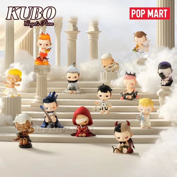 kubo angel poem pop mart blind box