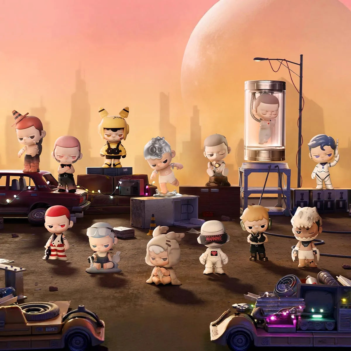 Kubo City of Sunset Pop Mart