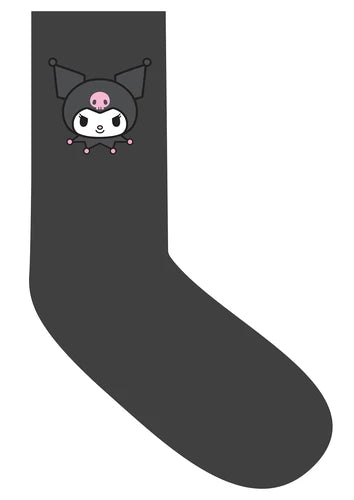 Kuromi - Chausettes rebelles. Coffret avec 1 paire de chaussettes, 1 livre de coloriages