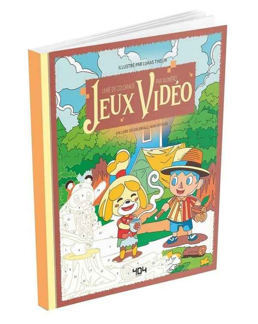 Livre de coloriage Jeux vidéo