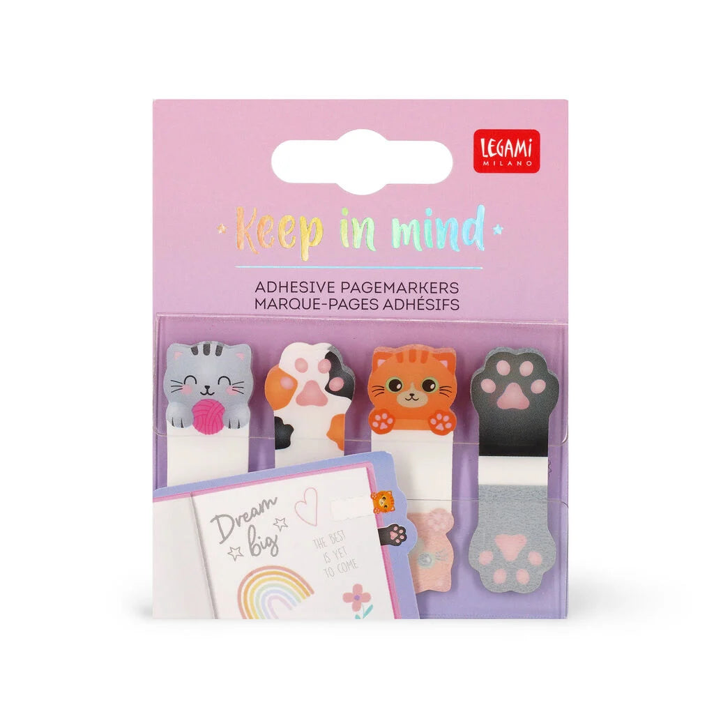 Marque-page adhésif Kitty Legami