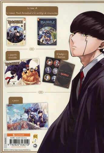 Mashle Tome 18 Roman coffret collector