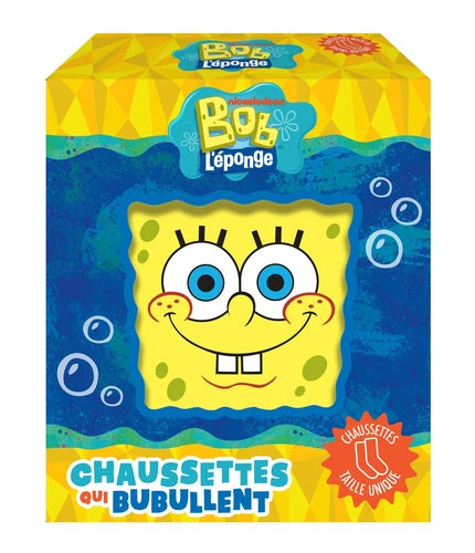Mini coffret chaussettes Bob l'éponge