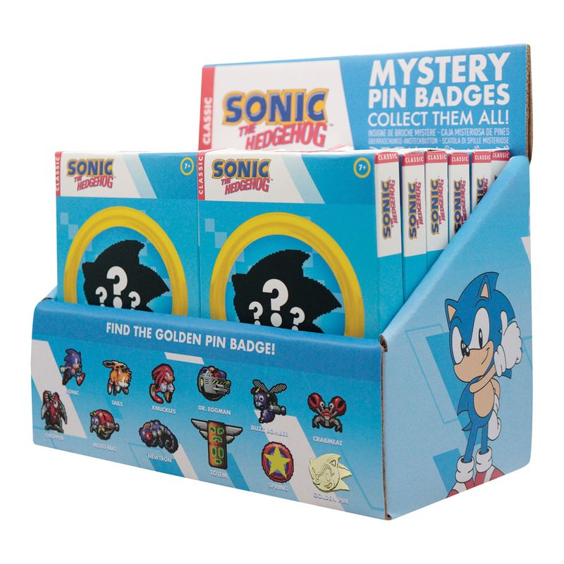 Mystery Box Pins Sonic