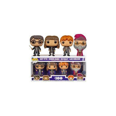 Pack 4 figurines Pop Harry Potter Special Edition