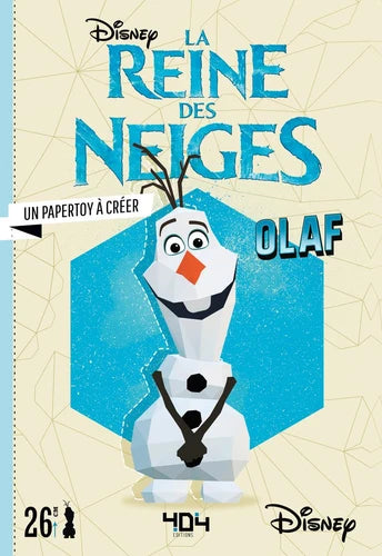 Papertoy Olaf La Reine des Neiges