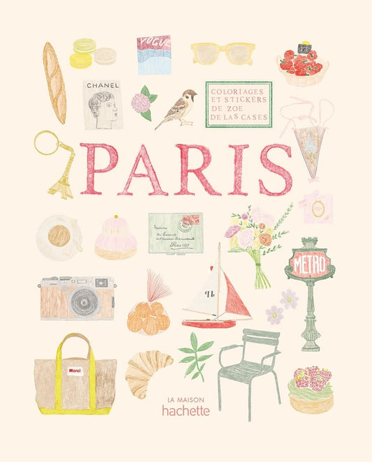Paris - Coloriages et stickers