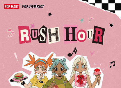 Peach Riot Rush Hour Pop mart
