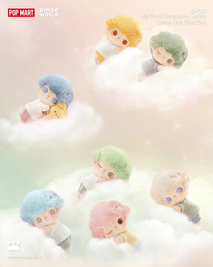 Dimoo cloud companion Peluche à accrocher