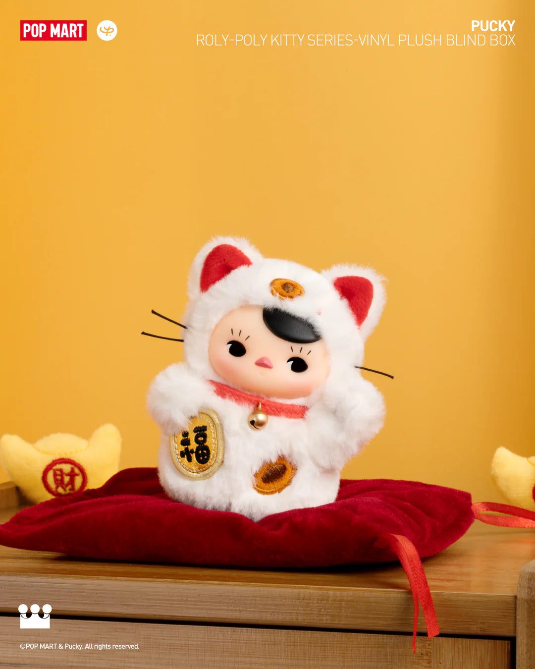 Peluche Roly-Poly Kitty Series- Pop Mart (Blind Box)