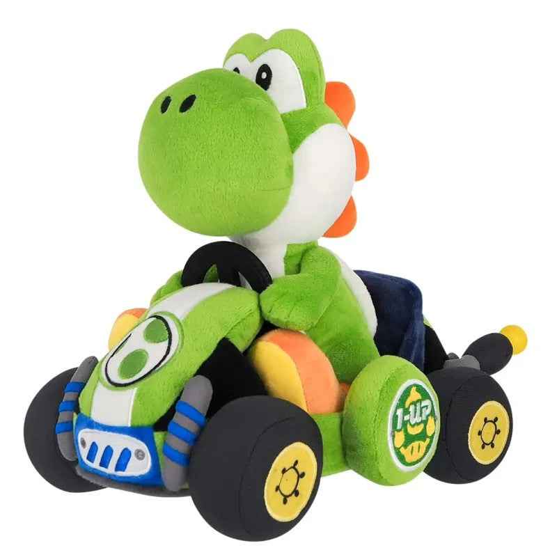 Peluche Yoshi Mario Kart World 27cm