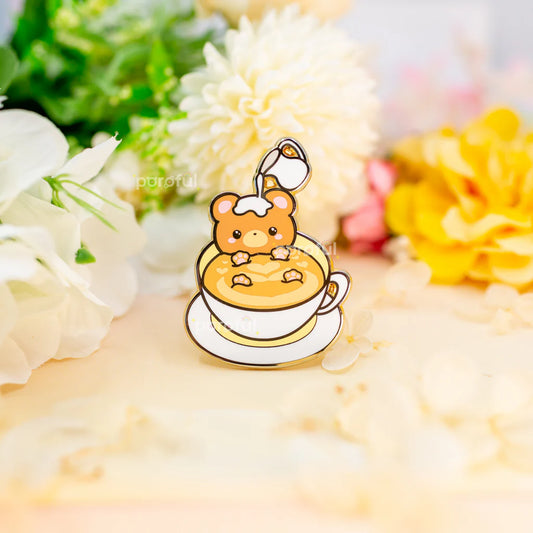 Pin Ours Latte Bear Poroful