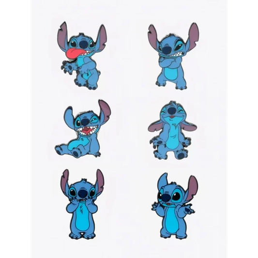 Pins mystère Stitch Funny Faces Blind Box