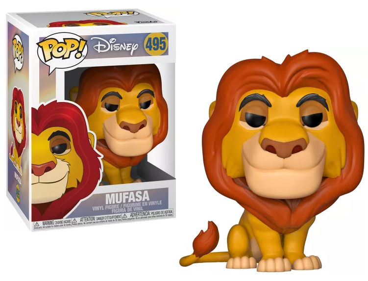 Pop Mufasa Le Roi Lion n°495 Funko Pop