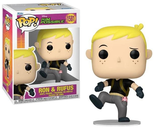 Pop Ron avec Rufus n°1581 Kim Possible Funko Pop