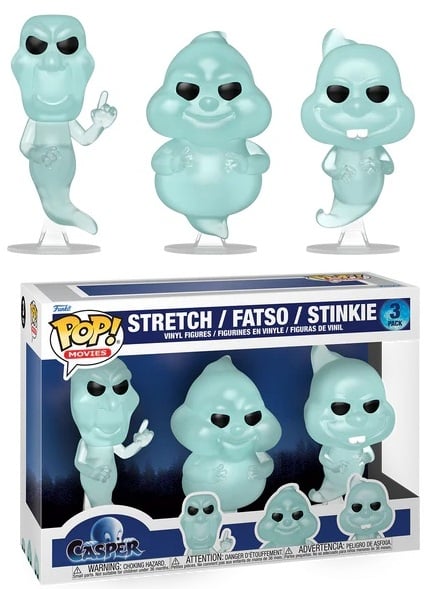 Pop Stretch, Fatso & Stinkie Casper 3PK Funko Pop