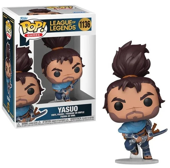Pop Yasuo n°1136 League of Legends Lol Funko Pop - Rocket