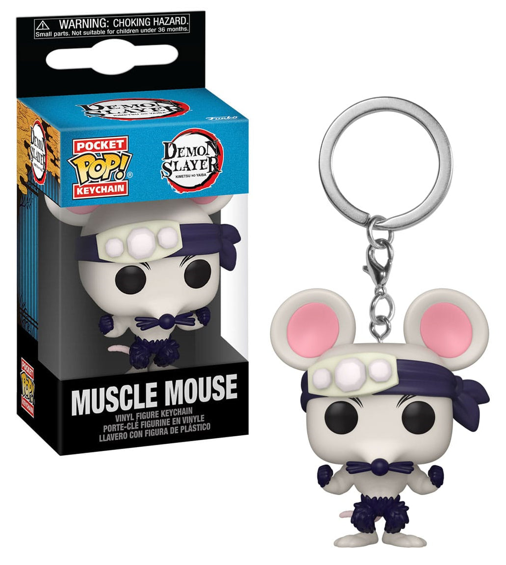 Porte-clé Muscle Mouse Funko Pop Demon Slayer