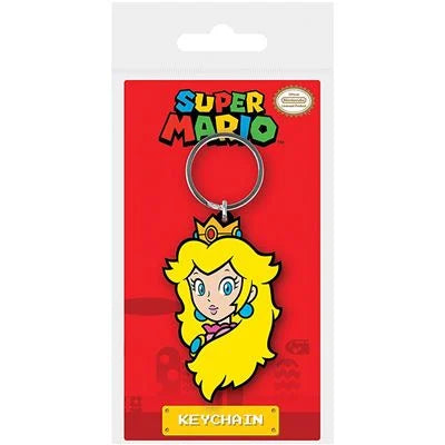 Porte-clés en PVC Princess Peach Super Mario