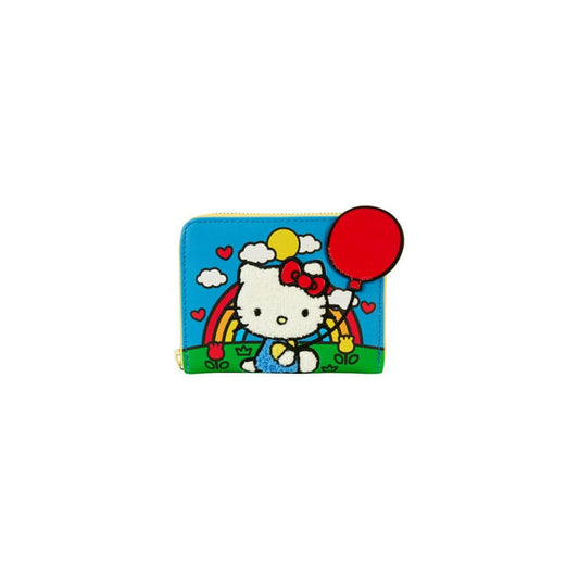 Portefeuille Hello Kitty LoungeFly 50eme anniversaire