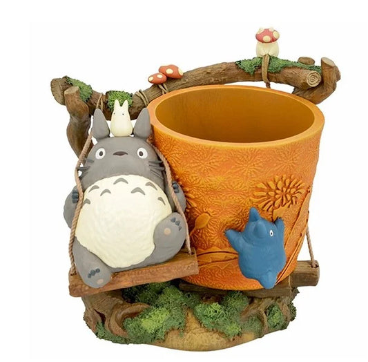 Pot de fleurs 20cm Totoro Balancoire [EN PRECOMMANDE]