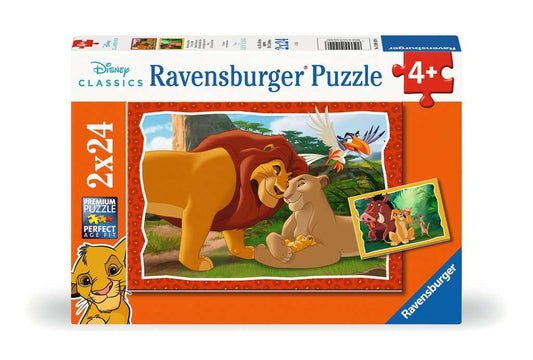 Puzzle Le Roi Lion L'histoire de la vie - 2 Puzzle 24P