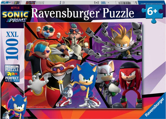 Puzzle Sonic 100 pièces XXL