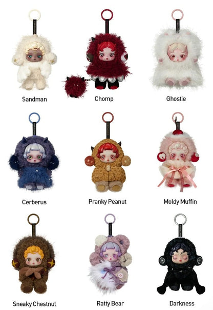 Skullpanda You Found Me de Pop Mart trend porte clé peluche