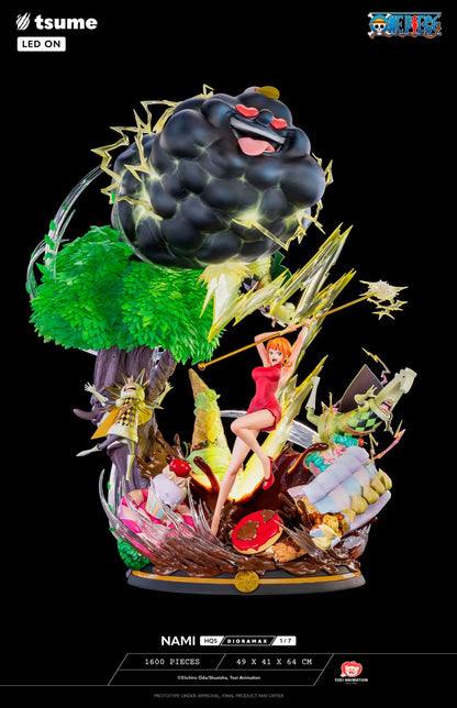 Statuette Nami 49 x 41 x 64 One Piece Tsume HQS