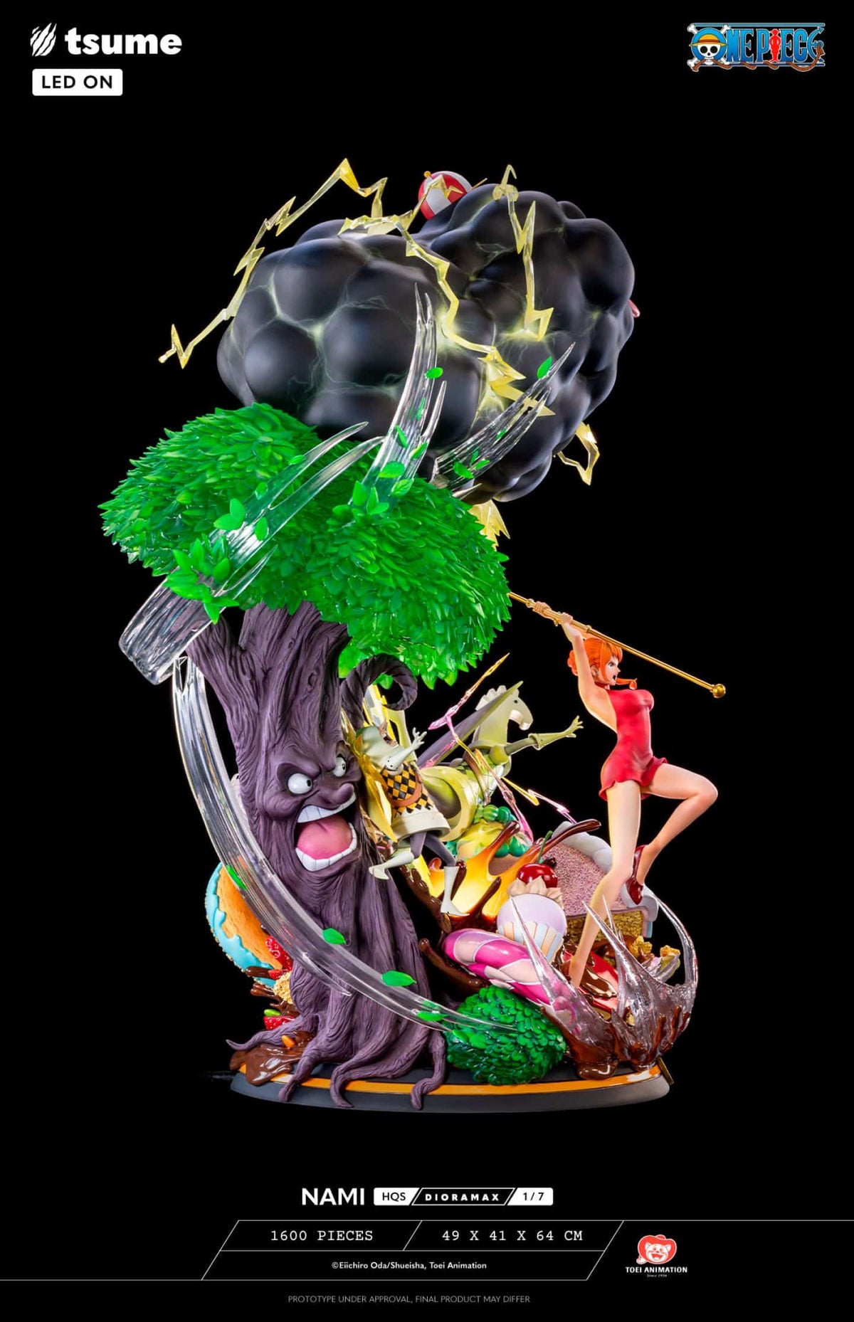 Statuette Nami 49 x 41 x 64 One Piece Tsume HQS