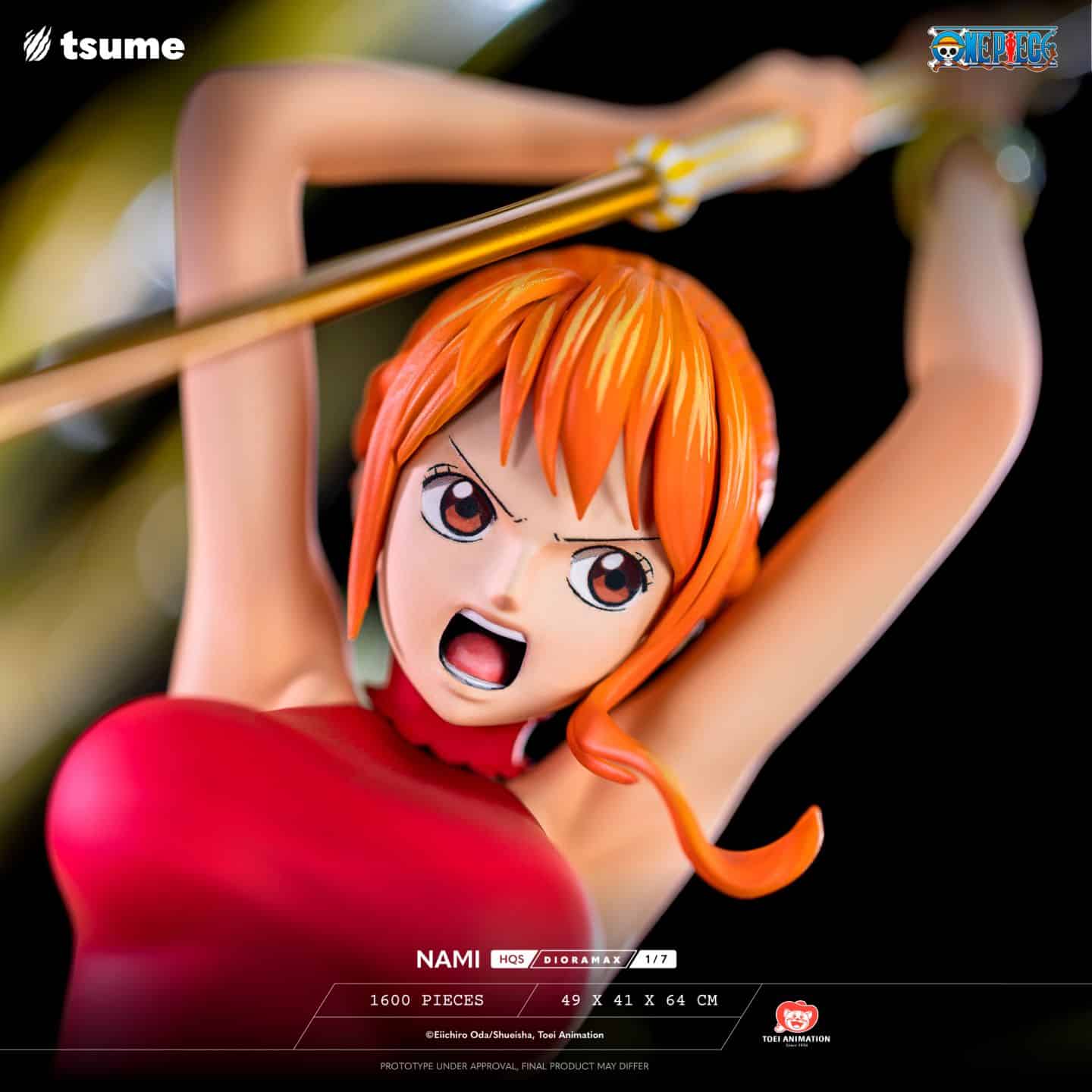 Statuette Nami 49 x 41 x 64 One Piece Tsume HQS