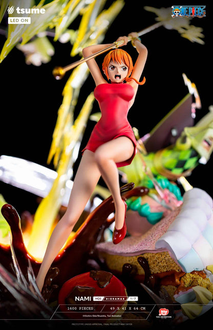 Statuette Nami 49 x 41 x 64 One Piece Tsume HQS
