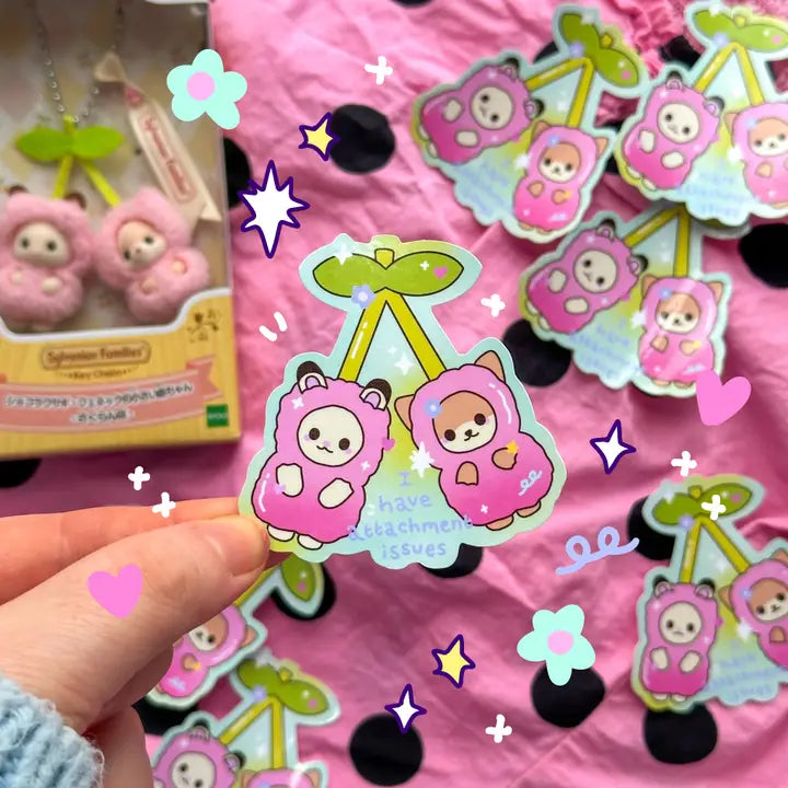 autocollant sylvanian families