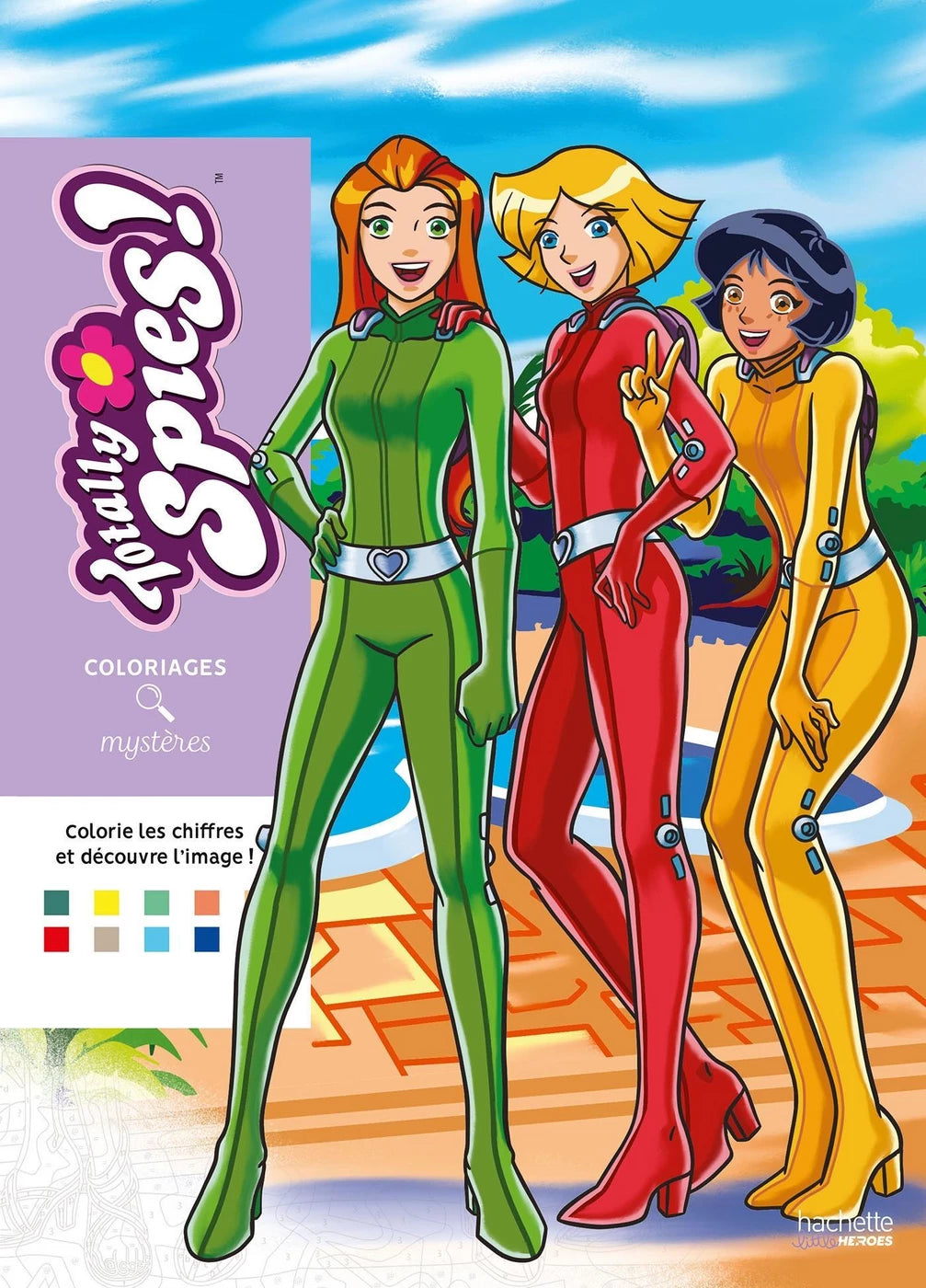 Totally Spies - Coloriages mystères