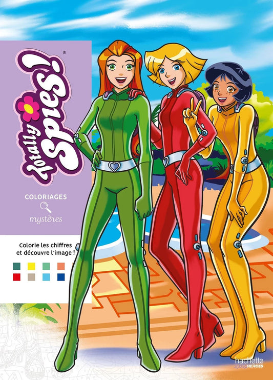 Totally Spies - Coloriages mystères