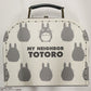 Valisette Totoro Gris 12.5x15.6x6.8cm