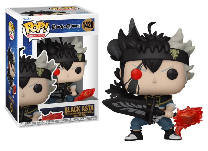 Figurine Black Asta Funko Pop n°1420 Black Clover