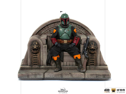 Figurine Boba Fett on Throne 25 cm Deluxe Art Scale
