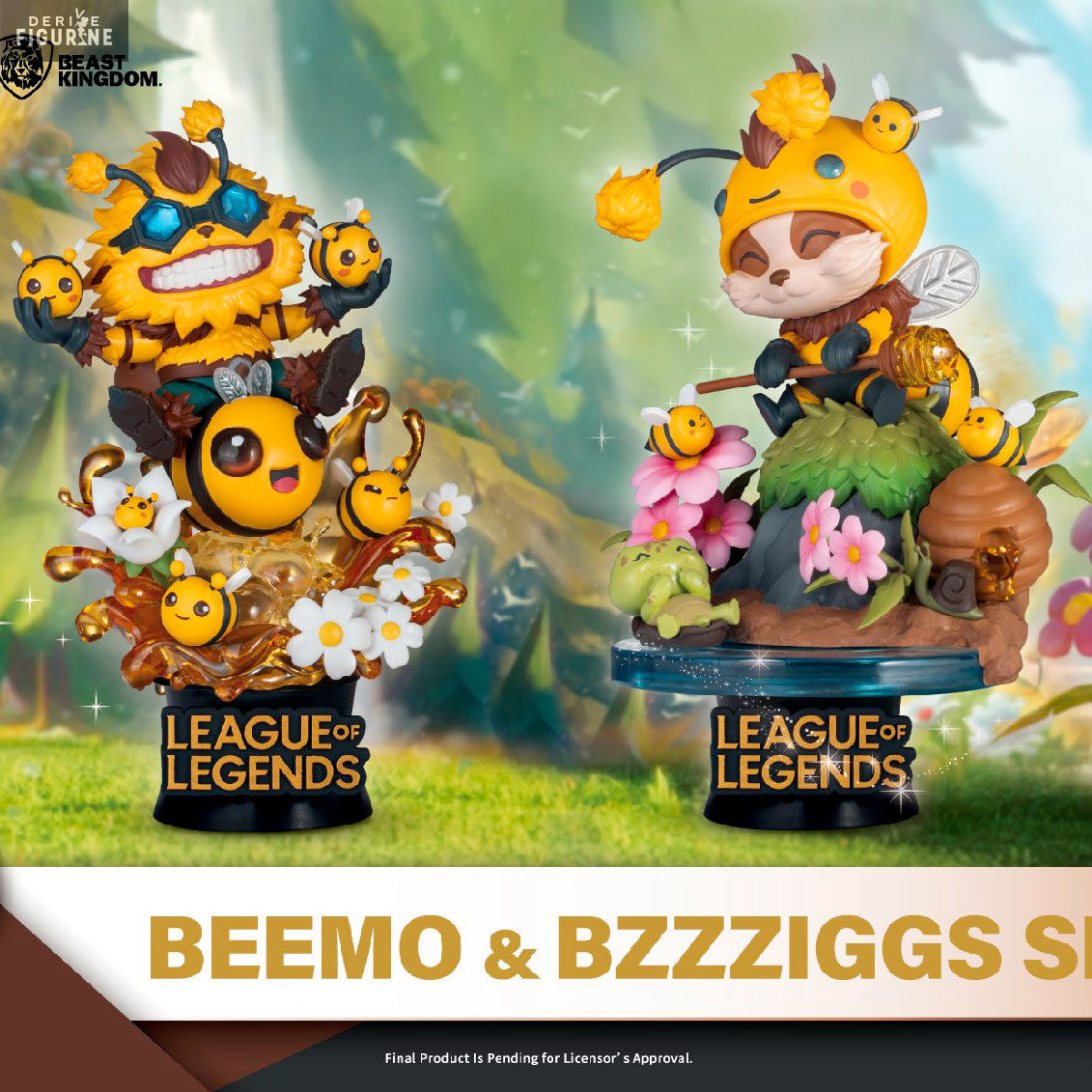 Figurine League of Legends Bzziggs et Beemo