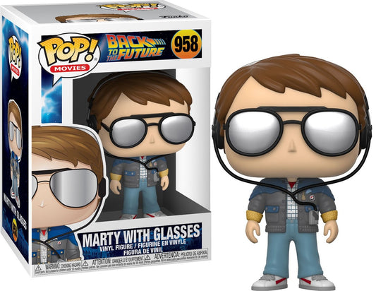 Figurine Marty with Glasses Funko Pop n°958 Retour vers le futur