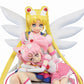 Figurine Sailor Moon et Chibi Moon 14 cm Eternal
