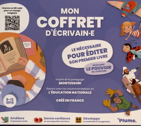 Mon coffret d'écrivain.e - Développe le pouvoir de l'écriture