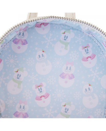 Sac à dos Loungefly Minnie Pastel Figural Snowman